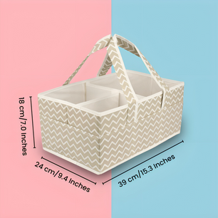 Portable Baby Storage Organizer With Handle