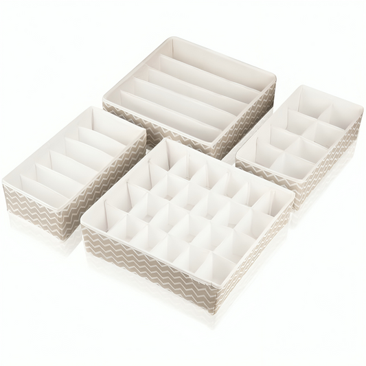 Drawer Organizers Pack Of 4 - Sort And Store