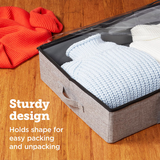 Foldable Under The Bed Storage Organizer